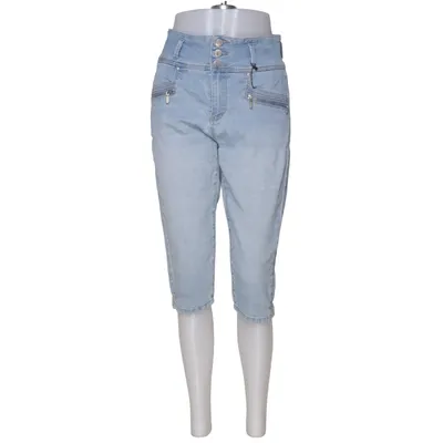 Jeansshorts (Blå) från Flash Jeans Bomull, Elastan, Polyester