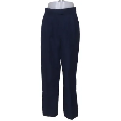 Bukser (Blå) fra H&M Premium Quality Viscose, Linned, Bomuld