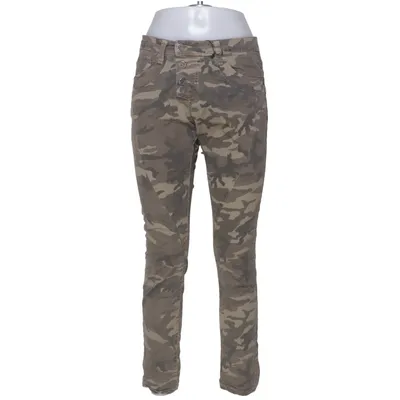 Jeans (Gray, Green) from Please Cotton, Elastane