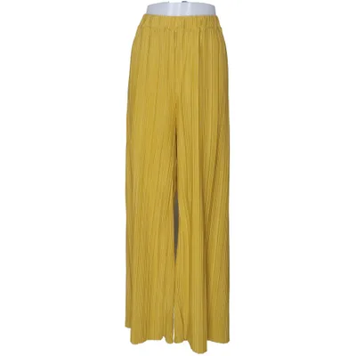 Pantalon patte d'éléphant (Jaune) de Page One Polyester