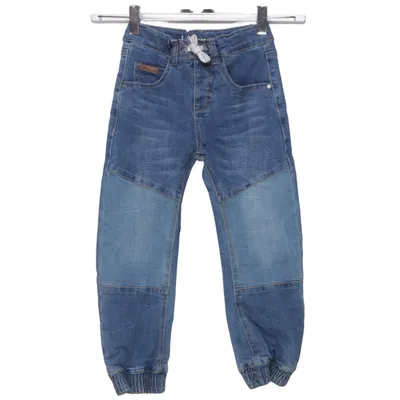 Jean (Bleu) de Lab Industries by KappAhl Coton, Élasthane, Polyester, Viscose