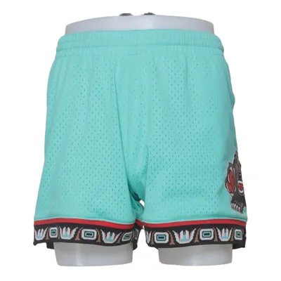 Basketball Shorts (Grün, Mehrfarbig) von Hardwood Classics x Mitchell & Ness Polyester