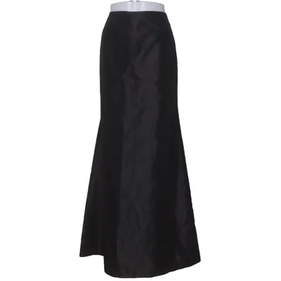 Jupe longue (Noir) de Angie Acétate, Polyester