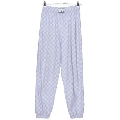Pantalon de survêtement (Gris, Violet) de New Girl Order Coton, Polyester