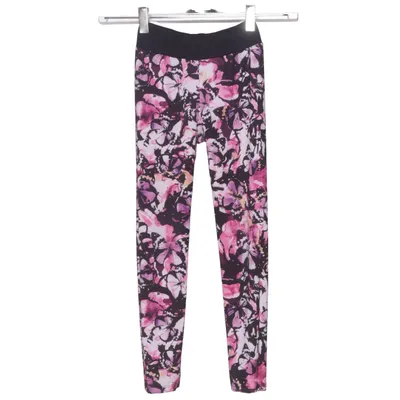 Træningsleggings (Sort, Pink, Hvid) fra Phelix Sports Elastan, Polyester