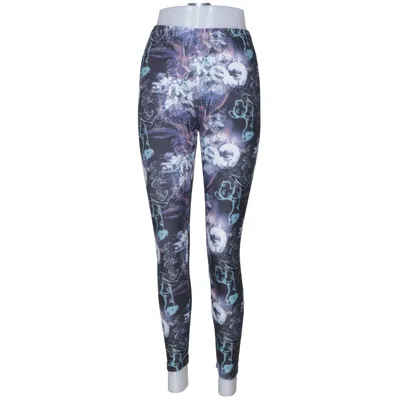 Legging (Noir, Bleu, Blanc, Marron) de Yu & Me Élasthane, Polyamide