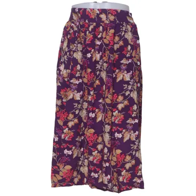 Skirt (Purple, Multicolored) from Hell Bunny Viscose