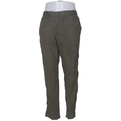 Chino (Vert) de Uniqlo Coton, Élasthane, Lin, Polyester
