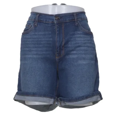 Denim shorts (Blue) from Curve Appeal