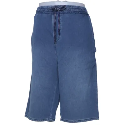 Jeansshorts (XL Denim Knitted Jog Shorts) fra Dressmann Bomuld, Elastan, Polyester