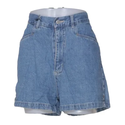 Denim shorts (Blauw) van Outfit Katoen
