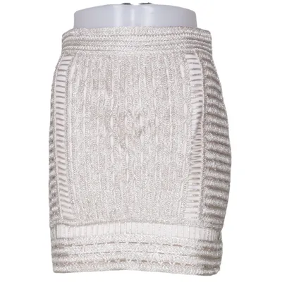 Jupe (Beige) de Exclusive Collection Gina Tricot Fibre métallique, Polyester