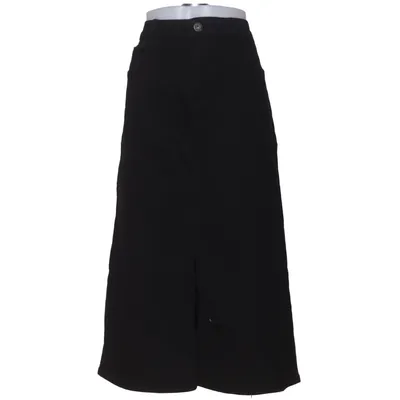Jupe longue (Noir) Coton, Élasthane, Polyester