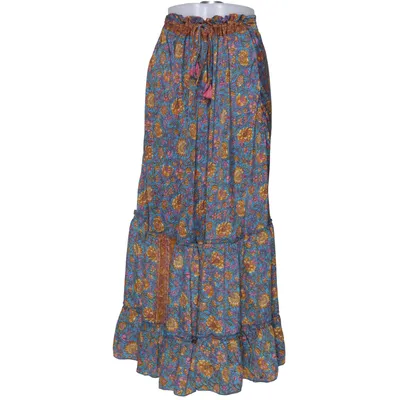 Maxi skirt (Blue, Orange, Pink) from Gold & Silver Polyester