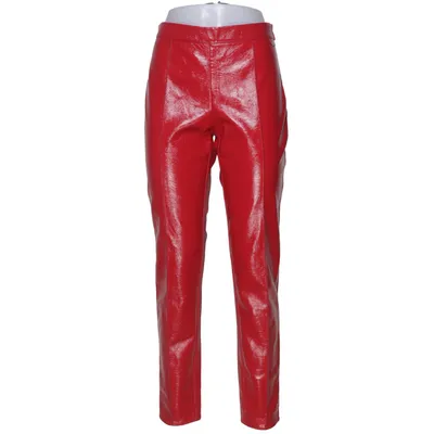 Vinyl pants (Red) from Armani Exchange Polyester, Polyurethane