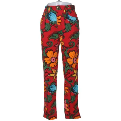 Jeans (Red, Multicolored) from Moschino Jeans Cotton