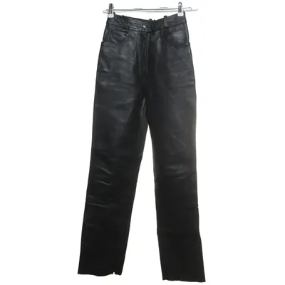 Leather pants (Black) from Louis Leather, Polyamide