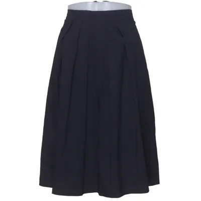 Skirt (Blue) from Sônia Bogner Cotton, Cupro, Elastane, Polyamide