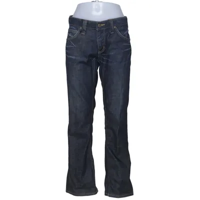 Jeans (Blå) från Lee Bomull, Elastan