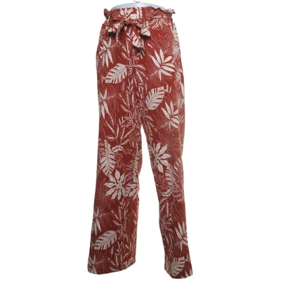 Palazzo pants (Red, White, Multicolored) from Lulu Elastane, Polyester