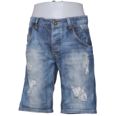 Denim shorts (Blue) from Alan Rust Cotton