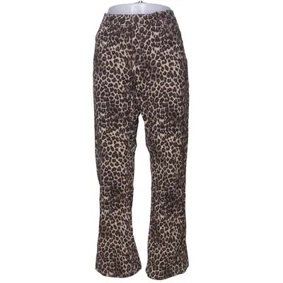 Spijkerbroek (Beige, Meerkleurig) van Monki Katoen, Elastaan