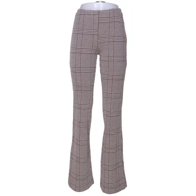 Palazzohose (Braun, Weiß) von Zara Baumwolle, Elasthan, Polyester