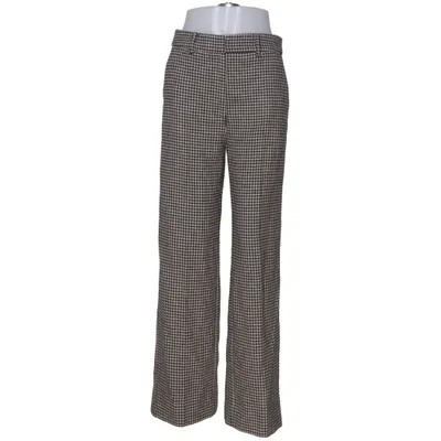 Jakkesætsbukser (Sort, Beige) fra Second Female Polyester, Uld