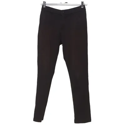 Chino (Noir) de Mono Coton, Élasthane, Polyester