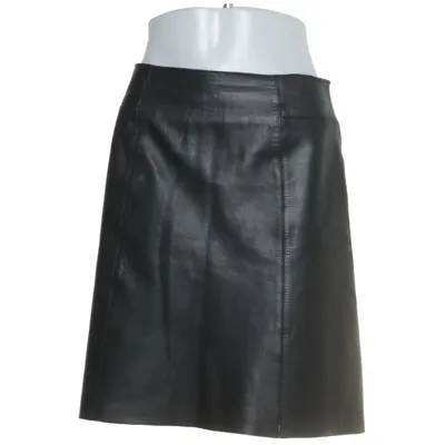 Lædernederdel (SLFNEW IBI MW LEATHER SKIRT B) fra Selected Femme Læder