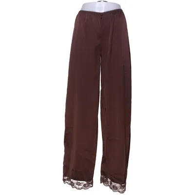 Pyjama broek (Bruin) van Kat the Label Elastaan, Polyester