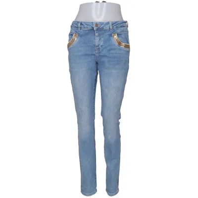 Spijkerbroek (Blauw) van Mos Mosh Katoen, Elastaan, Polyester
