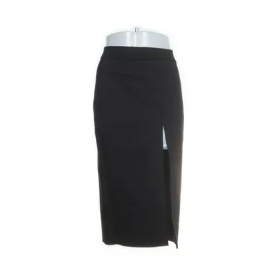 Skirt (Black) from Zara Trafaluc Cotton, Elastane, Polyester