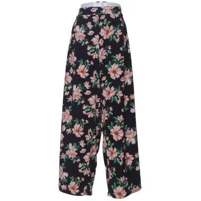Palazzobukser (Sort, Flerfarvet) fra Dorothy Perkins Elastan, Polyester