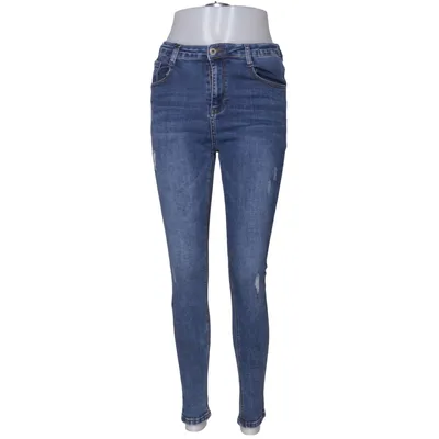 Jeans (Blue) from Denim Life Cotton, Elastane, Polyester, Viscose
