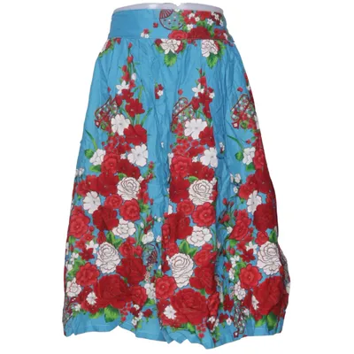 Skirt (Blue, Red, White) from Collectif Cotton, Elastane