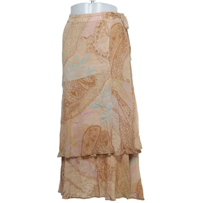 Långkjol (Beige, Flerfärgad) från Yaya Women Polyester, Viskos