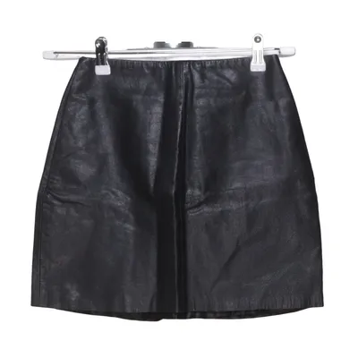 Leather skirt (Black) from Barneys Originals Leather, Polyester