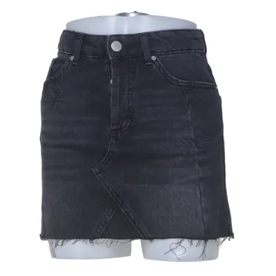 Jupe en jean (Noir) de Denim Miss Selfridge Coton
