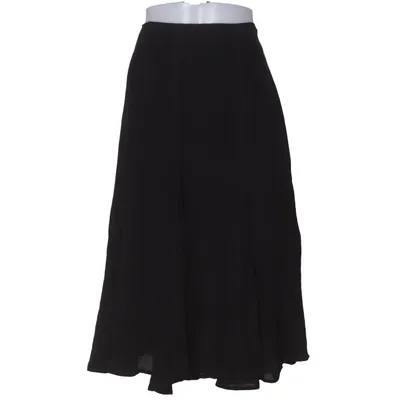 Långkjol (Svart) från Intown Polyester, Viskos