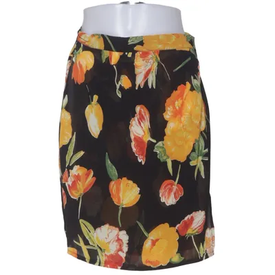 Kjol (Svart, Gul, Orange) från CCDK Acetat, Polyester