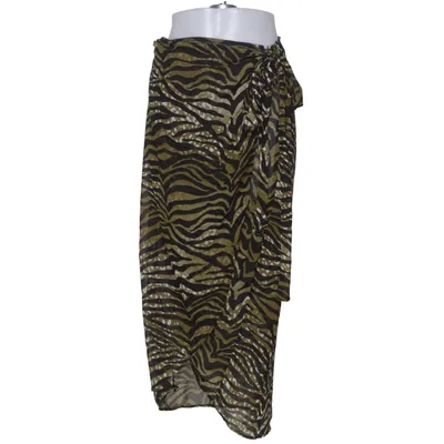 Jupe portefeuille (Vert, Noir) de Bonprix Collection Polyester