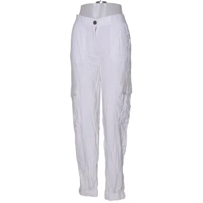 Cargo broek (Wit) van Pescara Linnen, Viscose