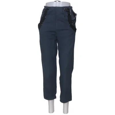 Tuinbroek (Blauw) van Geers Katoen