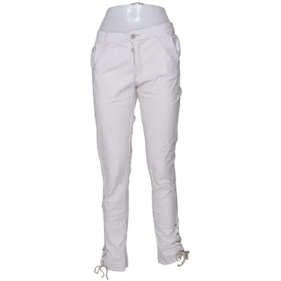 Pants (Beige, White) from Yaya Collection Cotton, Elastane