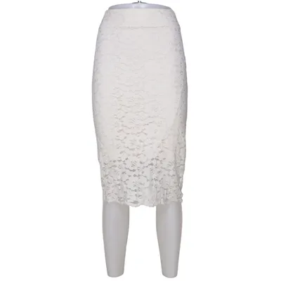 Jupe (Blanc) de Daisy Grace Coton, Élasthane, Polyamide, Polyester
