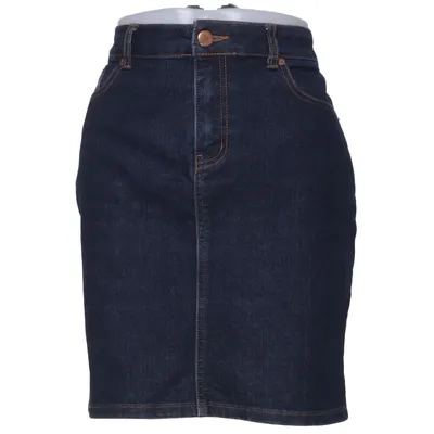 Denim skirt (Blue) from Frk. Cotton, Elastane, Polyester