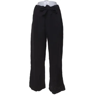 Pantalon patte d'éléphant (Noir) de Saint + Sofia Tencel
