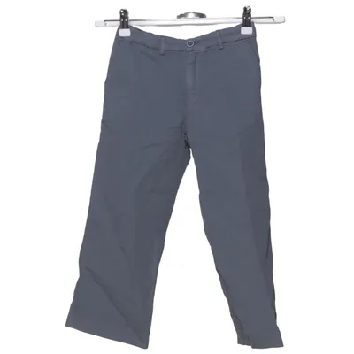 Broek (Blauw) van Zara Katoen, Linnen