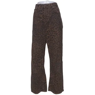 Jeans (Brown, Black) from Zara Cotton